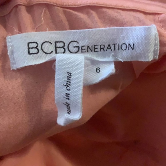 BCBGeneration WOMEN’S SWEETHEART CUTOUT BELLINI COCKTAIL DRESS SIZE 6 - Picture 11 of 11